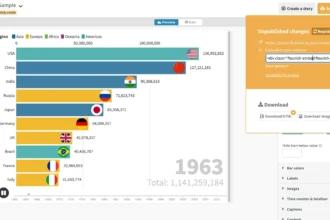 8 Bar Race Chart Generators Without Code Knowledge
