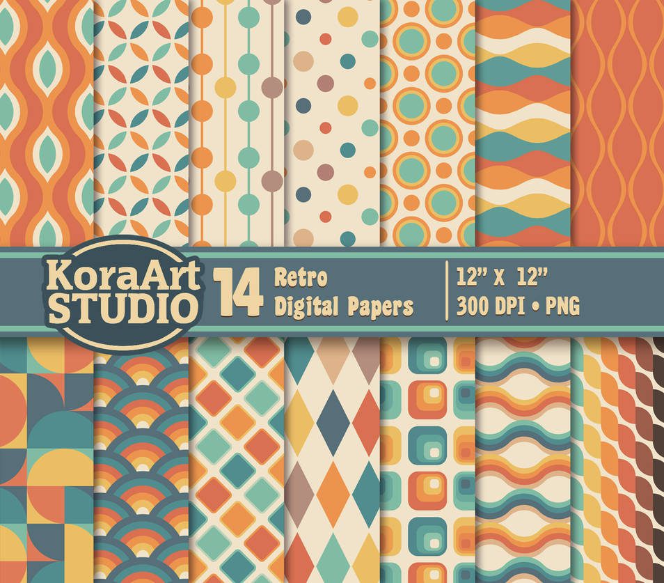 Book Cover: 6+ Best Retro Pattern Packs for Photoshop in 2025 Retro Pattern Packs for Photoshop in 2025