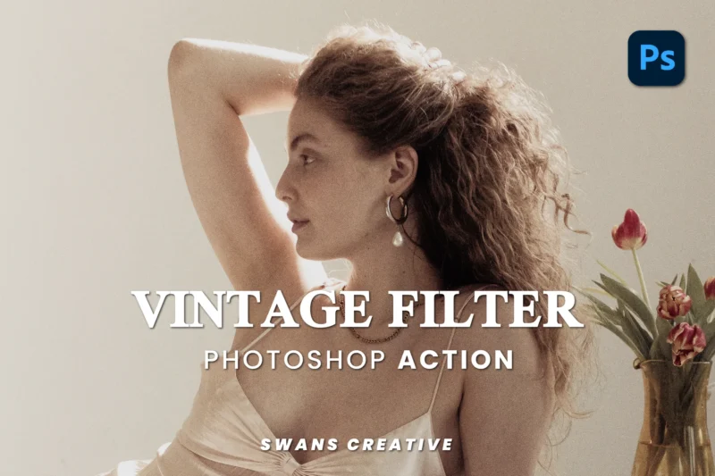 Best Vintage Actions Collection for Photoshop