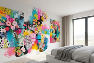 How to Make a Cool DIY Wall Art for Your Bedroom